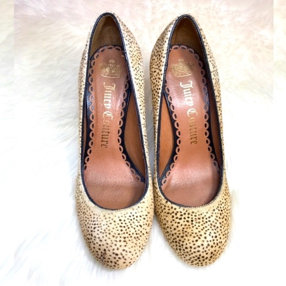 JUICYCOUTURE FUR PUMP - Picture 1 of 10